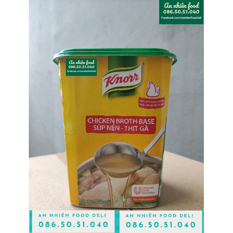 Súp Nền Thịt Gà Knorr 1.5KG