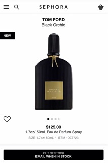 [Authentic, đủ bill] NƯỚC HOA TOM FORD BLACK ORCHID EDP