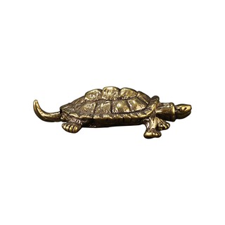 Tượng Đồng Thau Hình Con Rùa (Kích Thước: 5.5cm x 1.6cm)