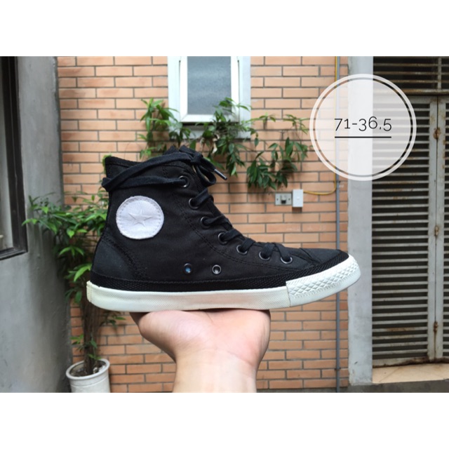 Converse Chuck Taylor All Star Hi Black Mens/Womens Canvas Sneakers 129910C