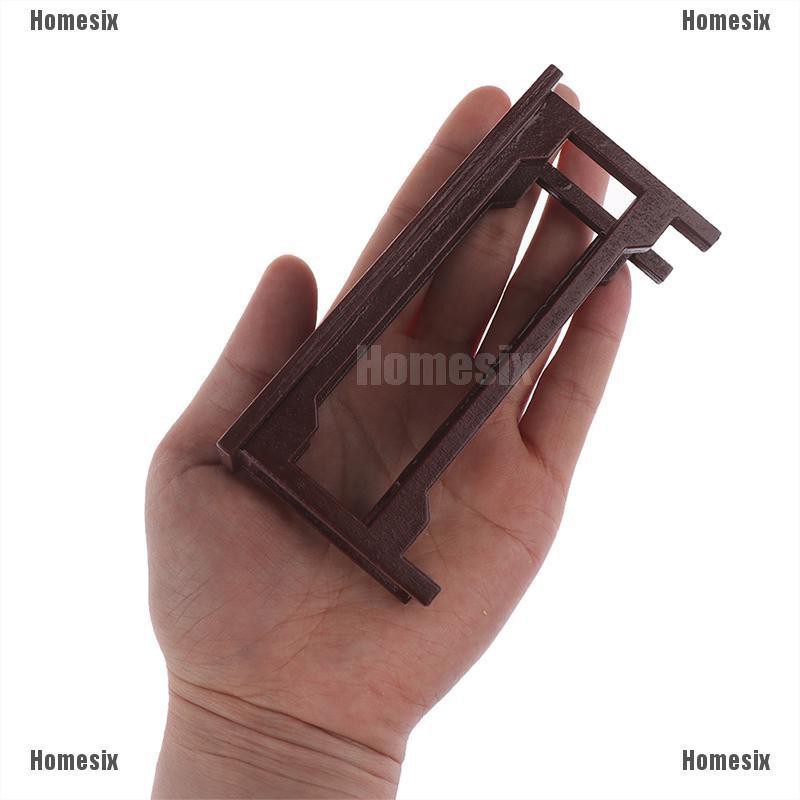 [HoMSI] 1/12 Dollhouse Miniature Retro Wooden Coffee Table Furniture Toys Accessories SUU