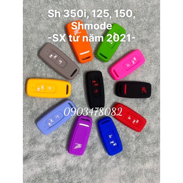 Bọc chìa khoá smartkey 2 nút bấm honda sh 300i 2021 2022, lead, vision, airblade, winnerX..