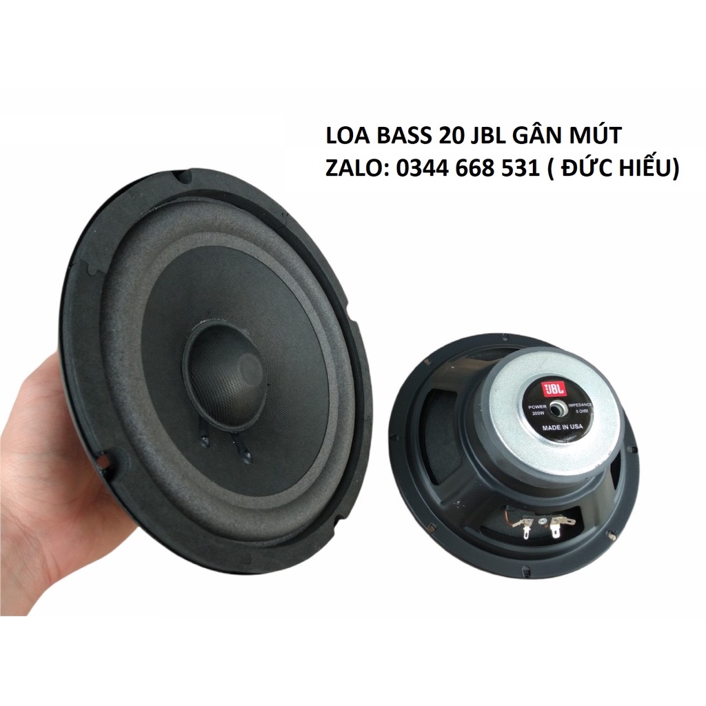 2 CỦ LOA BASS 20 JBL GÂN MÚT BASS RẤT ẤM KARAOKE CỰC HAY