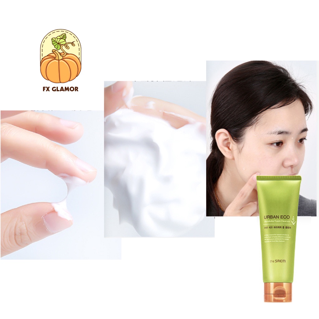 Set dưỡng da THE SAEM URBAN ECO Harakeke - Toner 100ml + Sữa dưỡng 100ml