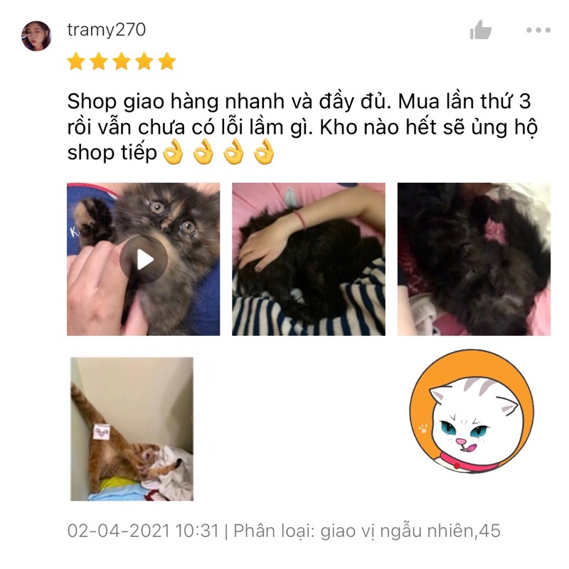 [SẴN] SUP THƯỞNG CHO MÈO [GÓI 15G GIẤY BẠC]