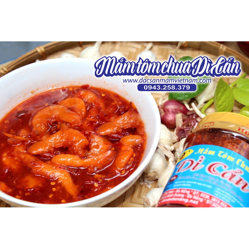 Mắm tôm chua Dì Cẩn Đà Nẵng