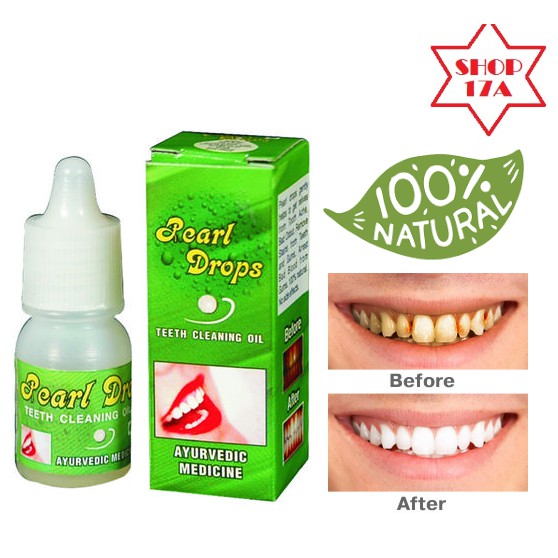 Tinh dầu trắng răng Pearl Drops tẩy sạch mảng bám ngừa sâu răng