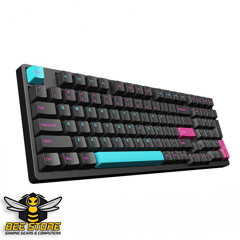 Bàn phím cơ AKKO 3098 Midnight R2 - Tặng kèm 40 keycap | Hàng chính hãng bảo hành 12 tháng