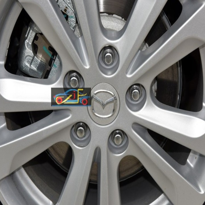 Logo Mazda chụp mâm, vành, bánh xe đường kính 57mm - Mã sản phẩm: MAD57
