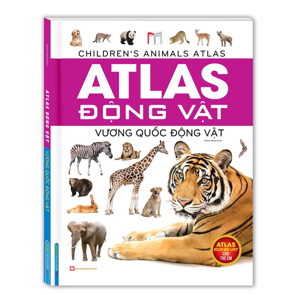 Sách-Combo 2c Atlas động vật - Vương quốc động vật + Vương quốc khủng long
