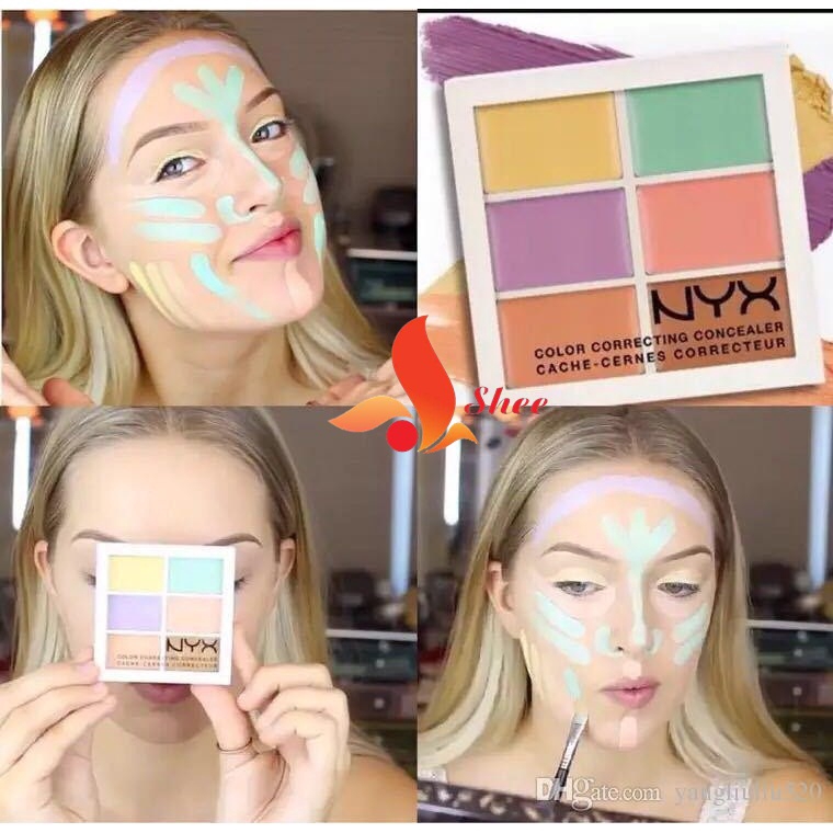 Bảng Che Khuyết Điểm NYX Color Correcting Concealer Palette