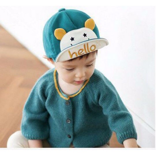 Thanh lý lỗ mũ lưỡi trai cho bé  siêu kute
