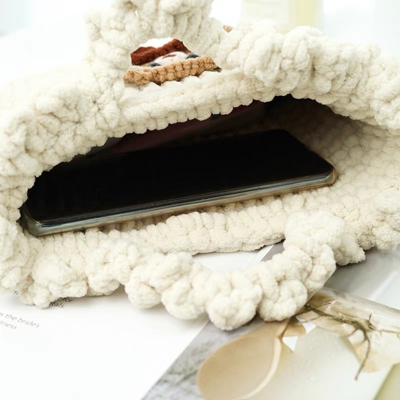 DIY - Gói Nguyên Liệu - Túi Xách Đựng Đồ Dễ Thương Tự Làm