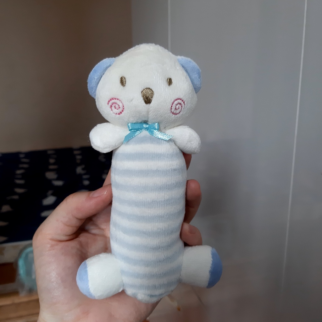 Lục Lạc Cầm Tay Hình Thú Nhồi Bông Xúc Xắc Đồ Chơi Đáng Yêu Cho Bé TCT15