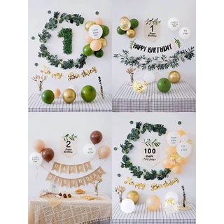 Bóng Bay In Chữ Happy Birthday To You Hàn Quốc