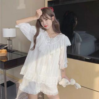 Bộ ngủ / mặc nhà pijama ngắn ulzzang order