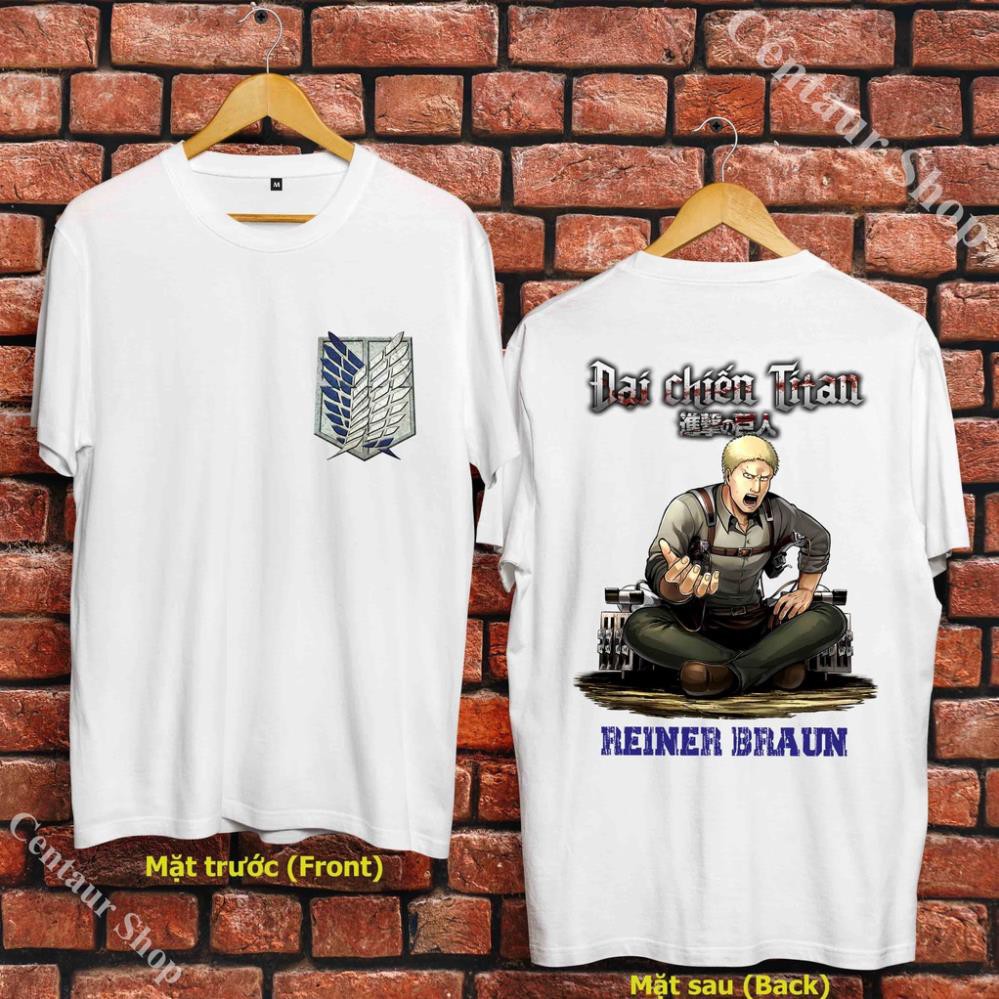 [ƯU ĐÃI] 🎁 Áo Reiner Braun - Áo Attack on Titan - Reiner Braun T-Shirt siêu đẹp - RB-003