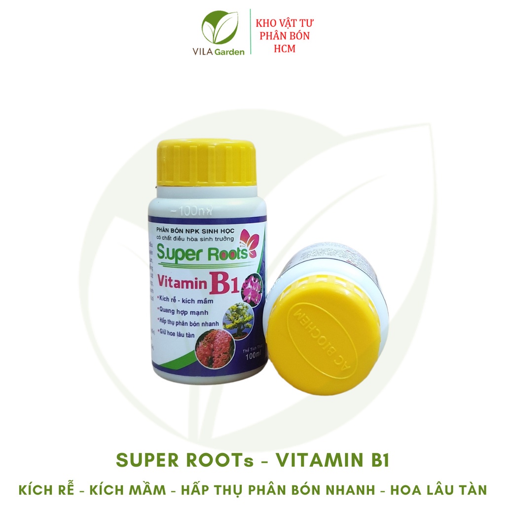 Phân Bón Lá Vitamin B1 NPK Super Roots (100ml)