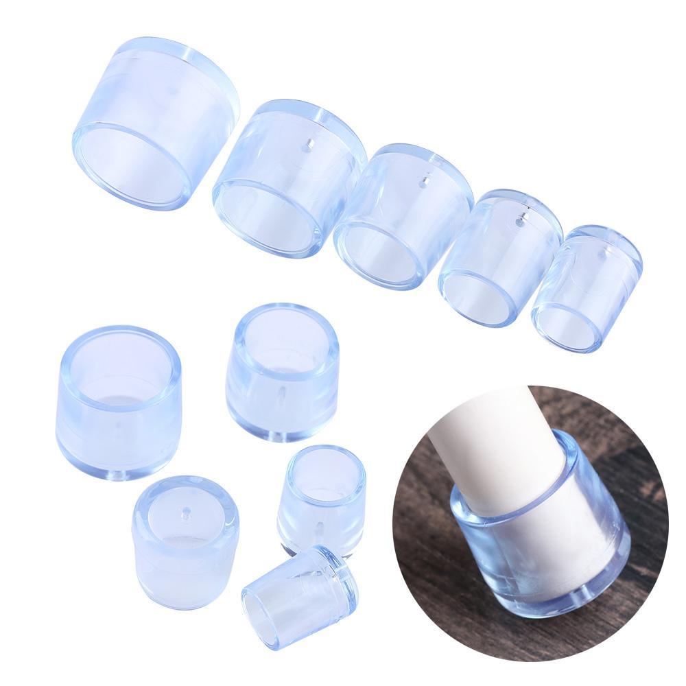 KRNY Bộ 8 Miếng Đệm Chân Bàn Ghế Bằng Silicone