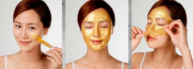[Order- hàng sale] Mặt nạ dạng lột từ vàng 24k Gold Wrapping mask