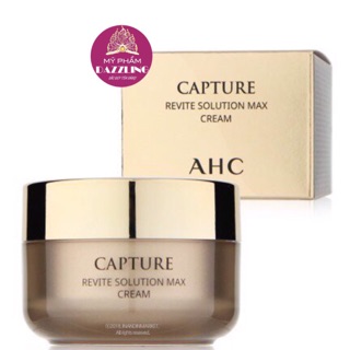 Kem Dưỡng Tái Sinh Da, Chống Lão Hoá AHC Capture Revite Solution Max Cream 50ml