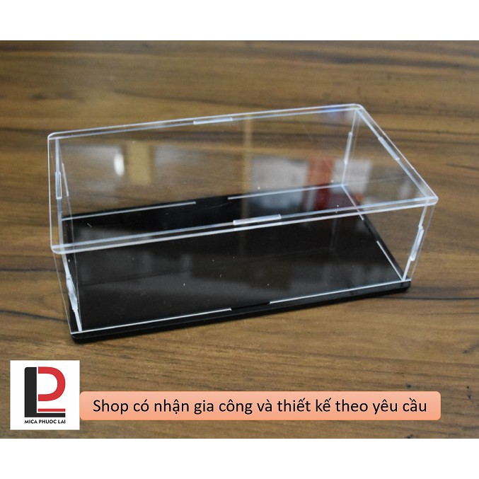 Hộp mica, acrylic trưng bày mô hình, sản phẩm siêu trong suốt