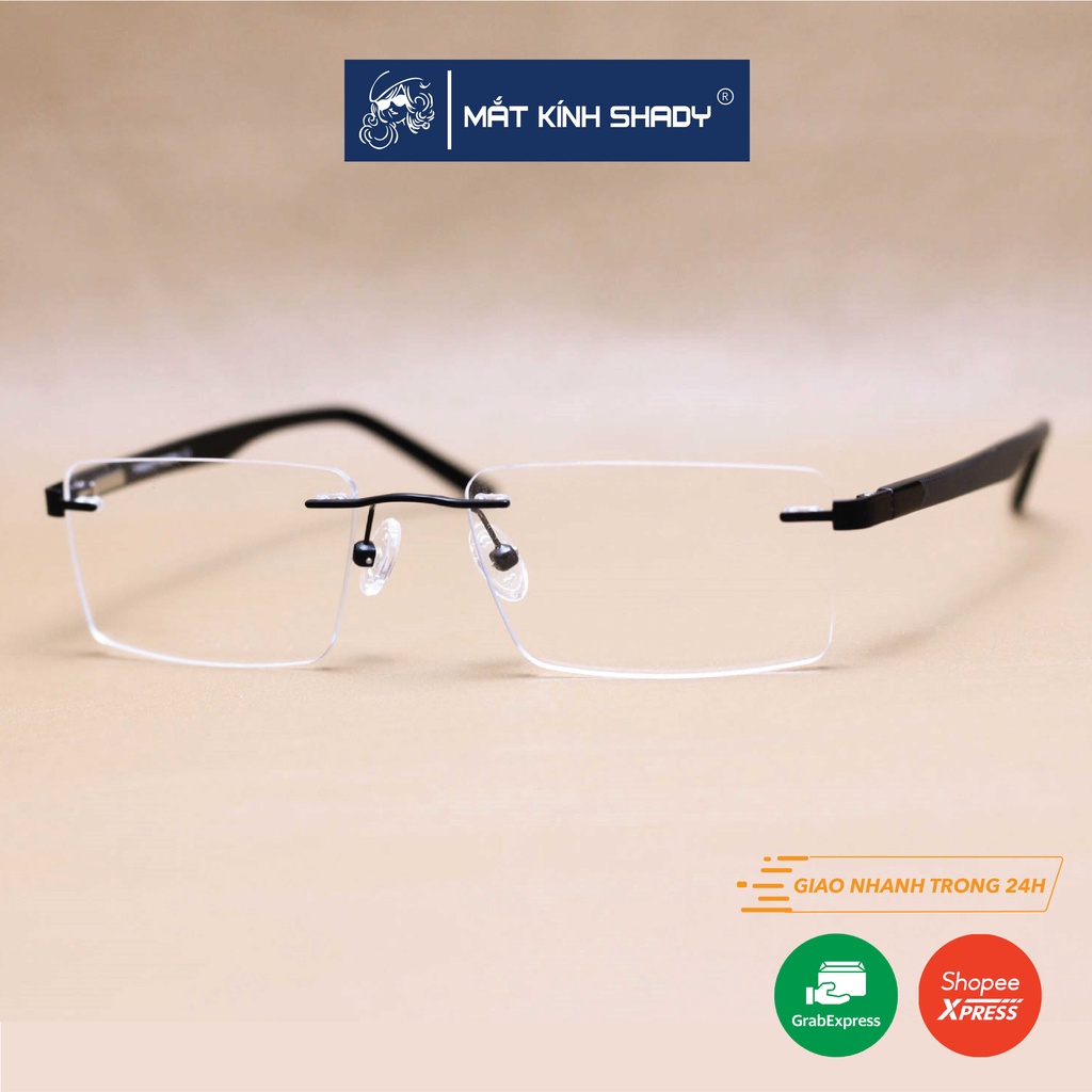 Gọng Kính Cận Thép Thời Trang Nam Shady G1679 (Nhiều Màu)