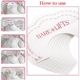 Bộ 10 Miếng Dán Giúp Nâng Ngực
