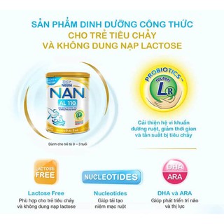 Sữa bột Nan AL110 400g