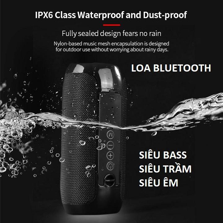 Loa di động TG 117 Hifi Bluetooth Speaker Loa siêu trầm stereo không dây bản mới âm thanh cực hay