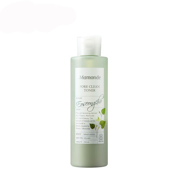 Nước hoa hồng 💕Toner💕 rau diếp cá Mamonde Pore Clean Toner cho da mụn 250ml