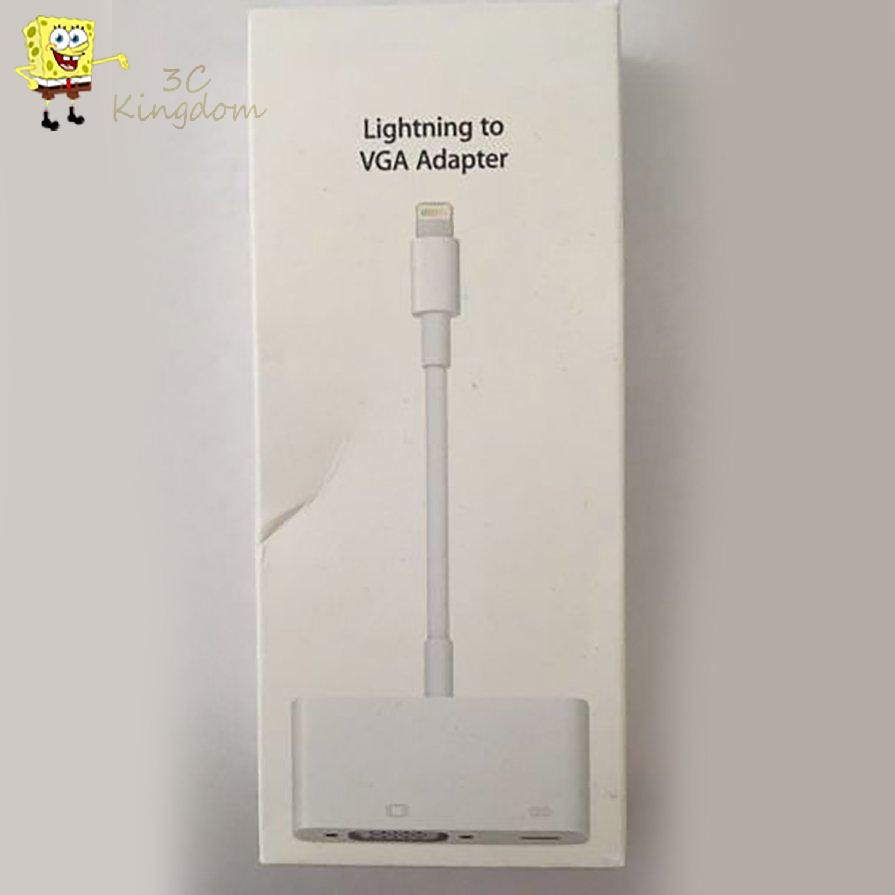 Đầu Chuyển Đổi Cổng Lightning Sang Vga 1080p Cho Iphone Ipad Md825Am / A Model A1439 X3Ckingdomx