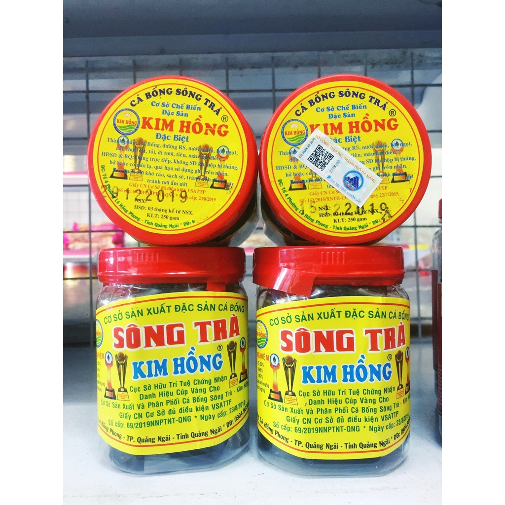 COMBO 3 HŨ CÁ BỐNG SÔNG TRÀ NGON ĐẶC BIỆT ĐẶC SẢN QUẢNG NGÃI HŨ 250G