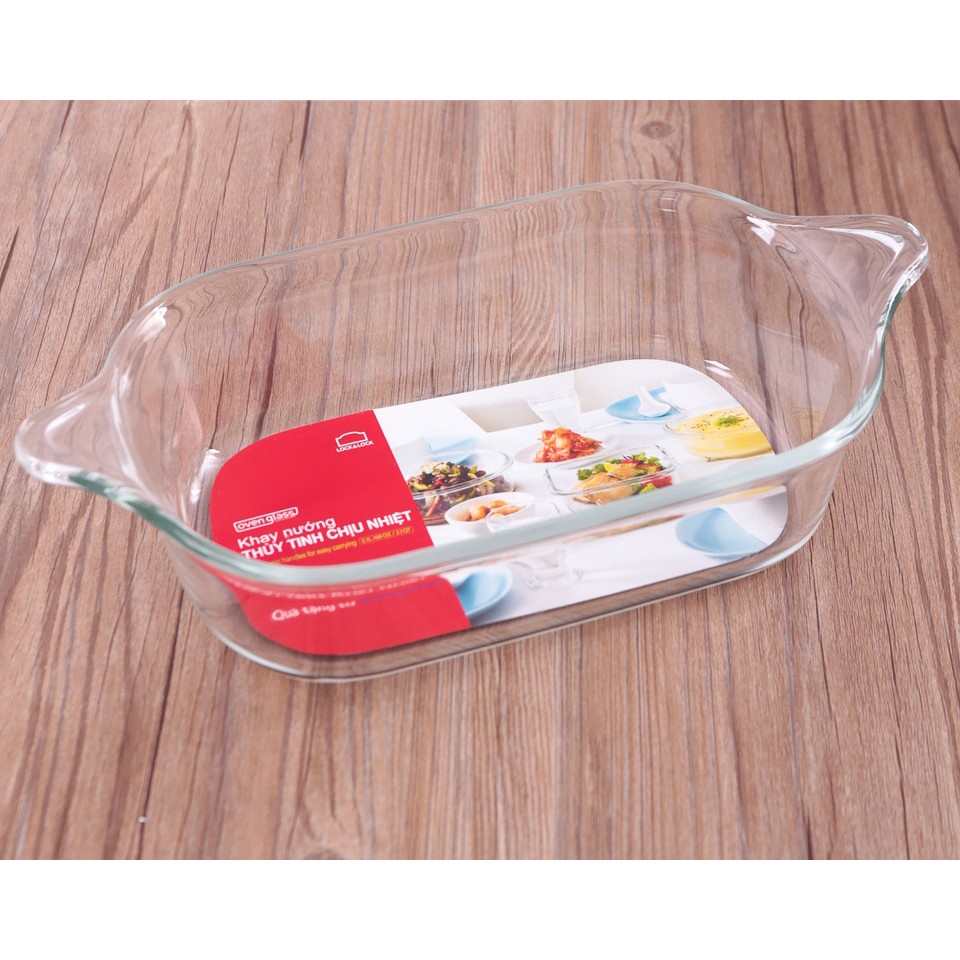 Đĩa thủy tinh chịu nhiệt L&L Glass Ovenware Pasta - 700ml