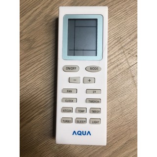 Remote máy lanh Aqua - Điều khiển điều hoà Aqua