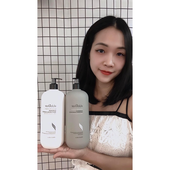 Cặp Dầu Gội Xả Elybiohair Collagen | Giảm Rụng Tóc, Phục Hồi Tóc Khô Xơ, Hư Tổn ⚜️Hàng Chính Hãng. NK & PP bởi Cty ALYA