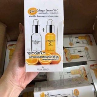 6 gói serum 2in1 collagen và vitamin c thái lan