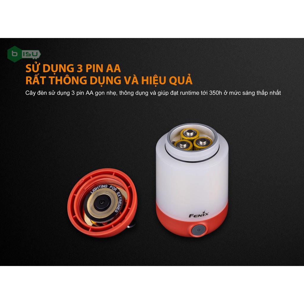 ĐẠI LÝ ĐỘC QUYỀN FENIX - Đèn pin Fenix - CL23 Green - 300 Lumens (Màu xanh)