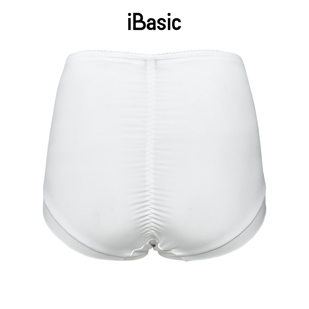 Quần lót nữ lưng cao phối ren iBasic PANW111