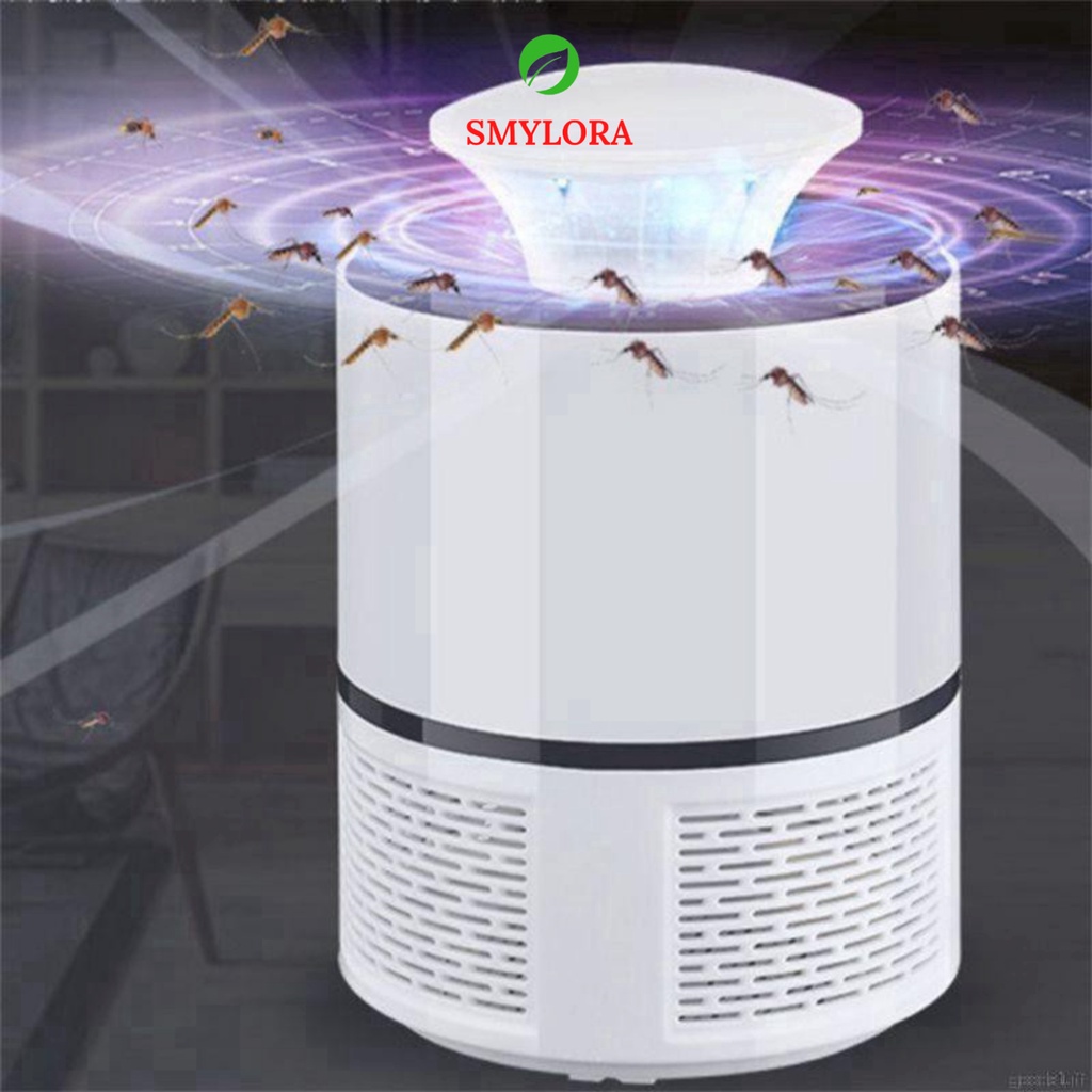 Máy Bắt Muỗi, Đèn Bắt Muỗi Thông Minh Quét 360 Độ Điện Quang 5V Hình Trụ An Toàn, Dễ Sử Dụng