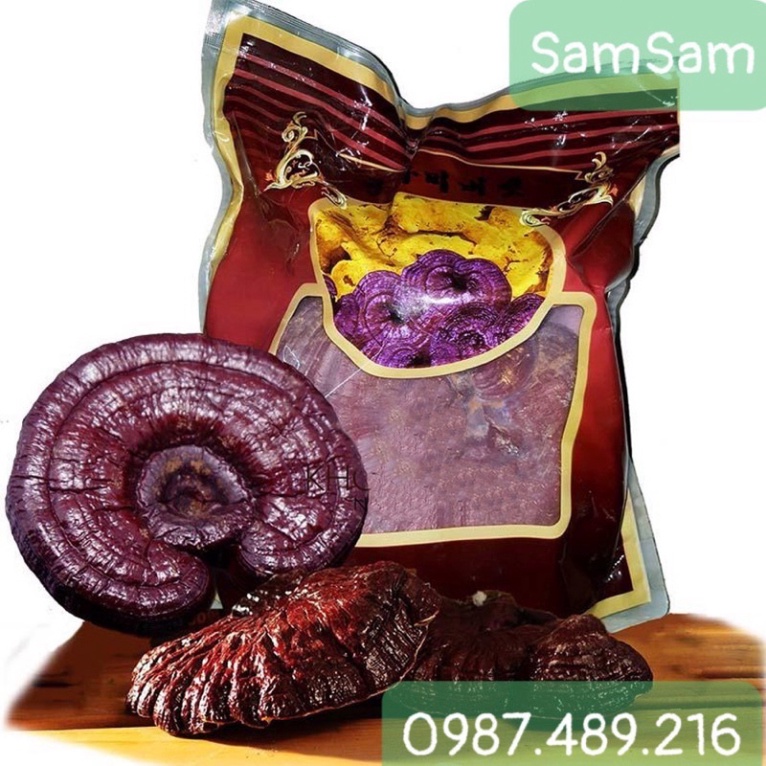 [HÀNG MỚI VỀ] Nấm Linh Chi Đỏ 6 Năm Tuổi Hàn Quốc Túi Nâu 1kg [ Hàng Mới Về ]