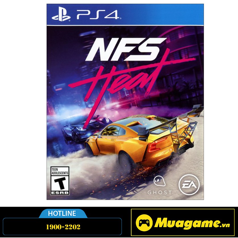 Đĩa Game PS4 Need For Speed Heat Hệ US