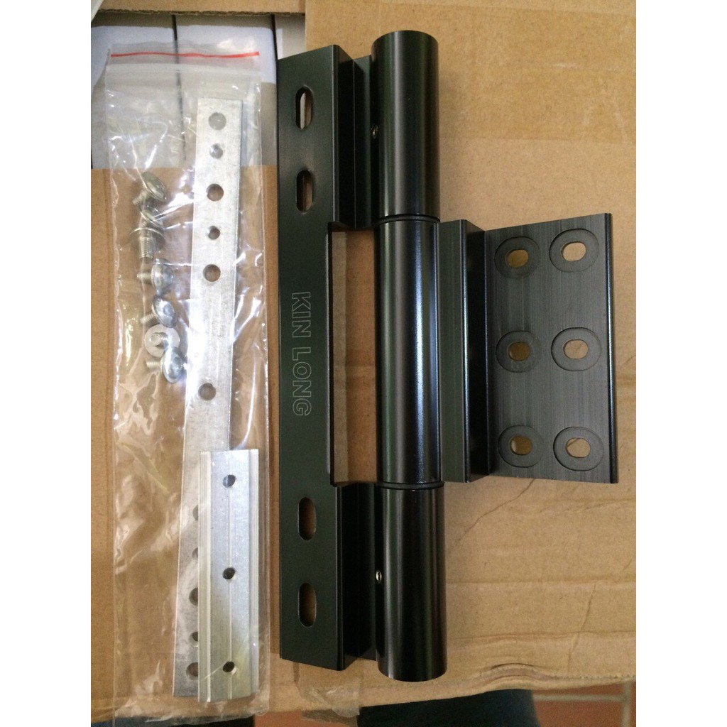 Bản lề 4D Kinlong dài 15cm, 4 lỗ (cánh – khung, cánh – cánh)