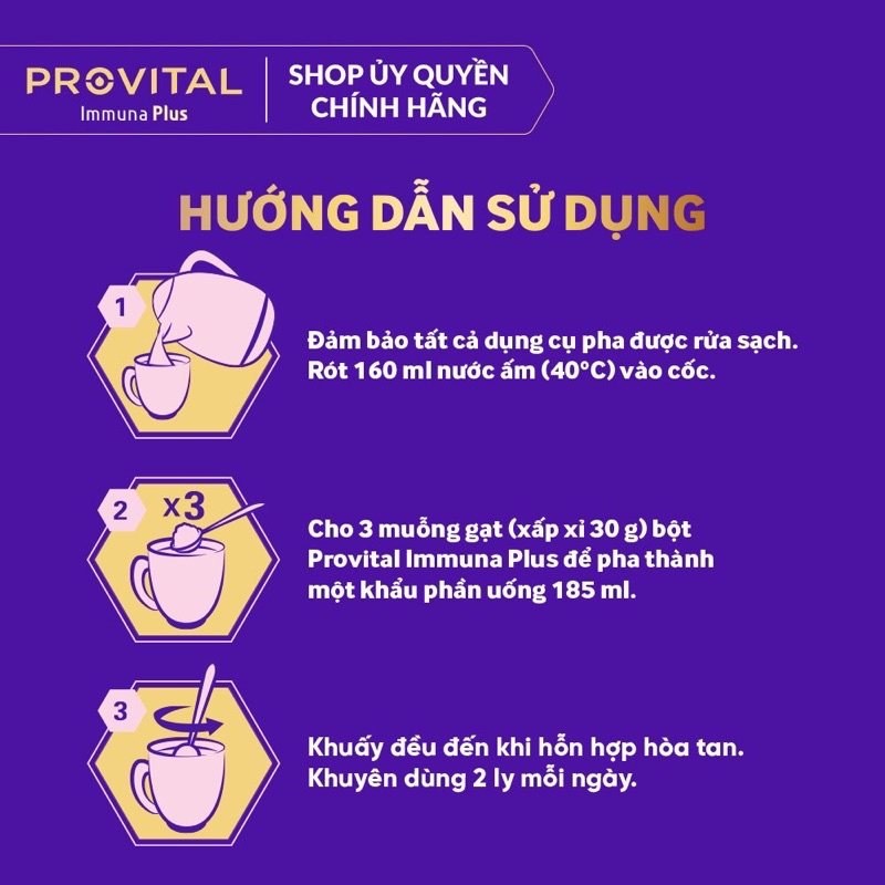 Thực phẩm bổ sung PROVITAL 960g