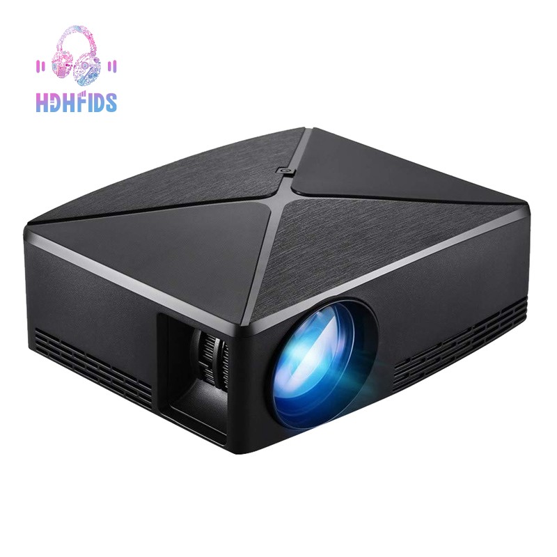 🔧C80 Portable Led Mini Projector,Hdmi Usb Projector(Us Plug)Basic
