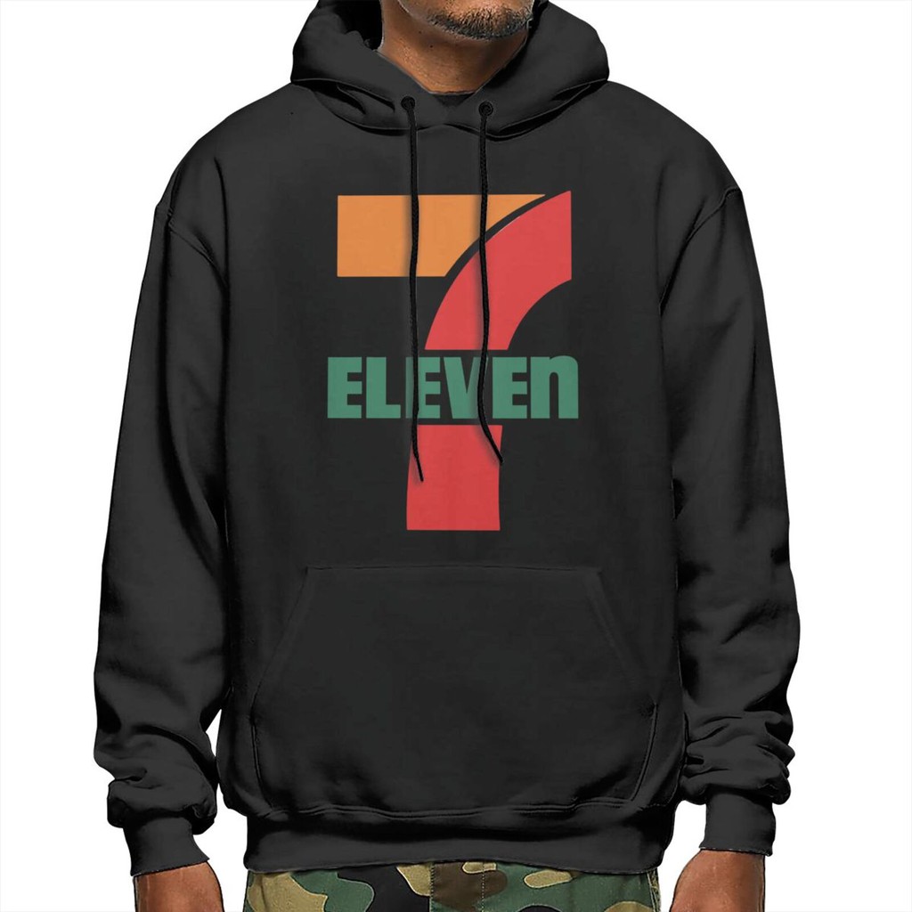 Áo Hoodie Tay Dài In Logo 7 Eleven Thời Trang Unisex