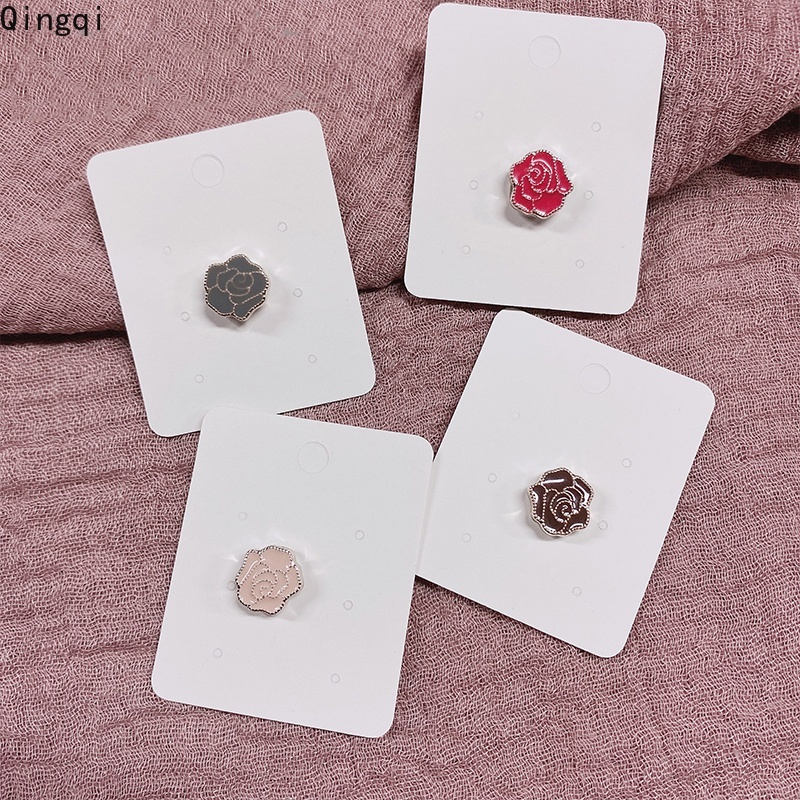 Ghim cài áo/ khăn choàng Hồi giáo Miss Zoe phối hoa hồng với lực từ tính mạnh an toàn cho nữ