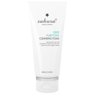 Sữa Rửa Mặt Dành Cho Da Dầu - Mụn Sakura Deep Purifying Cleansing Foam