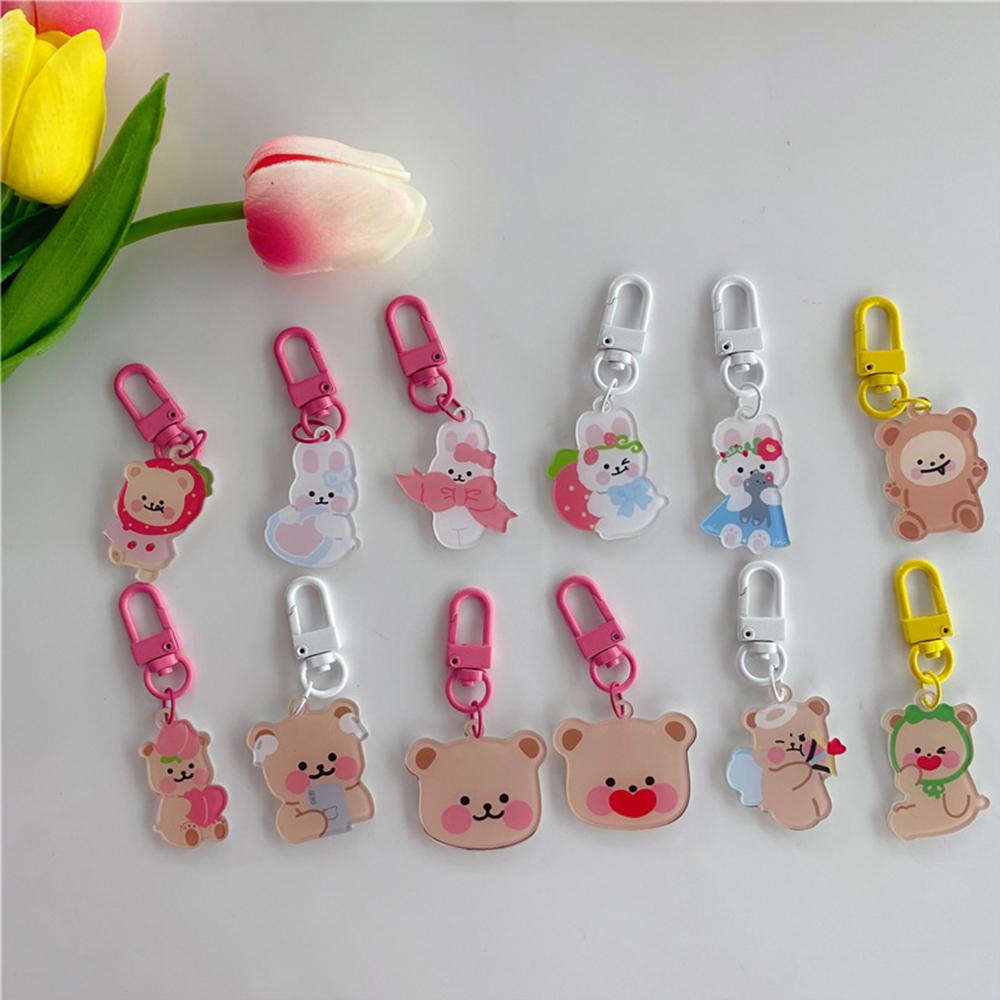 LANFY Vỏ Bọc Hộp Sạc Tai Nghe Hình Gấu Dễ Thương Cho Học Sinh