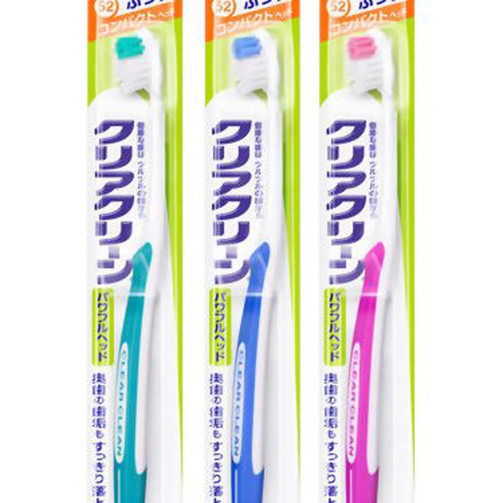 Bàn chải đánh răng người lớn Clear Clean KAO Nội địa Nhật Bản